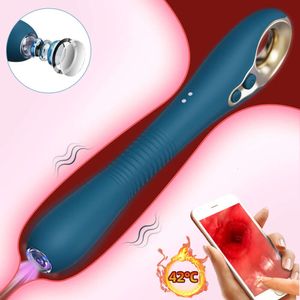 Godemiché vibrateur Intelligent pour femme, contrôle par application, masturbateur féminin, caméra HD 750p, vagin, jouets sexuels érotiques pour Couple
