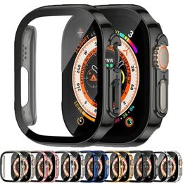 Pour Apple Watch Ultra 8 série iWatch montres de haute qualité luxe 1.99 pouces écran 49mm S8 montres intelligentes housses de protection