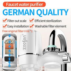 Appareils mini-robinet Filtre à eau Purificateur robinet de cuisine Percolateur lavable Percolateur Filtre à eau Rust Bactéries Remplacement Filtre de remplacement