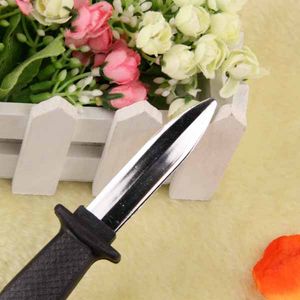 Free shipping April Fools' Day Catching people Tricky toy Scary Shrinking knife toy Spoof man Fake knife