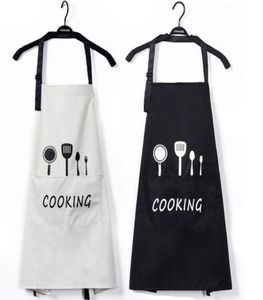 Tabliers avec une grande poche étanche à l'huile épreuve de cuisine à l'huile Couteau à empreinte tablier de cuisson Cuisson Baking Home Nethet Wethay Tools Kit Home 3245932