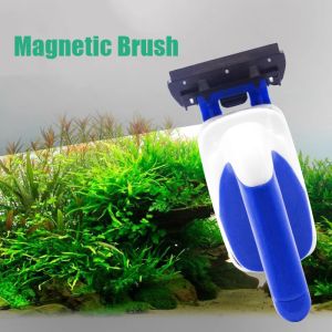 Aquariums efficaces flottantes brosses magnétiques aquarium aquarium aquarium algues algues grattereurs gaspilleurs mineurs de brosse nettoyage de vitres aquarium