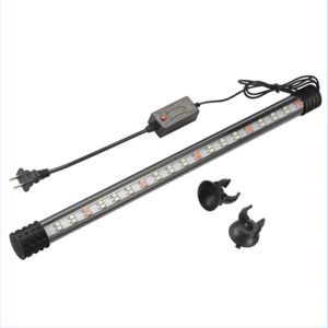 Aquariums ACCESSOIRES DE PISQUE LED DÉCORIE D'AQUARIUM LED LEDS ÉCLIGNE Aquatique Plant Light Clip imperméable sur la lampe pour le réservoir de pêche 220240V