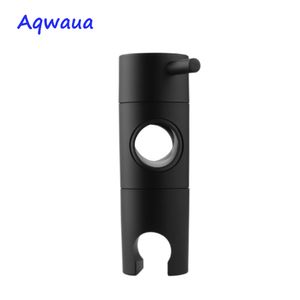AQWAUA Black Hand Tensid Gold Shower Headder For Slider Bar 20-25 mm Angle de hauteur Piron de remplacement de la douche Angle de hauteur de 20 à 25 mm
