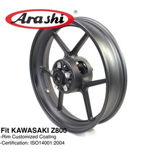 Arashi llanta de rueda delantera para Kawasaki Z800 2013 2014 2015 Z 800 accesorios de motocicleta CNC ER-6N de aluminio Ninja ZX-10R Z750 Z1000SX
