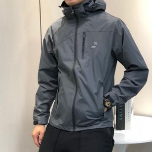 Chaqueta ARC para hombre, sudadera con capucha de diseñador, chaquetas con cremallera impermeables de nailon técnico, abrigo ligero de alta calidad para deportes al aire libre, abrigos para hombres 2023