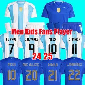 Argentina Soccer Jerseys 3 Star 24 25 Fans Version