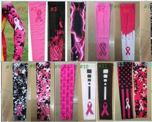 Bras de bras de bras Jeunes Adultes Cancer Cancer tailles de ruban de baseball Humidité Mécran de compression Bouchon de bras plus de 100 couleurs disponibles dans notre magasin