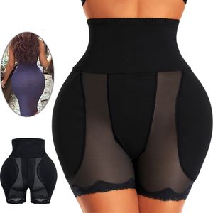 Arm Shaper Body Shaper Butt Lifter Control Panties Fake Pad Foam Padded Hip Enhancer Underpants Female Shapewear Hourglass Body 230714