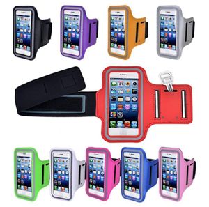 Case de gimnasio con brazalete para iPhone 12 Pro Max 11 Sports impermeables Sports Carrying Soporter Soft Pouch Arm Band Tapitre para Samsung Unive3109191