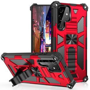 Armor Rugged Defender Heavy Duty Cases Support magnétique pour S22 S23 Ultra S21 FE A12 A22 A32 A42 A52 A72 A03S A03 Core A13 A23 A33 A53 A73 A04 A14