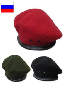 Ejército Cosplay transpirable soldado entrenamiento hombres boina sombrero hombre mujer lana Ivy Caps Prop Gift4515815