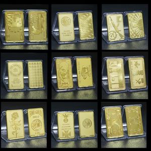 Arts et artisanat cadeau numéro de série indépendant barre d'or pièces de monnaie souvenirs collection affaires australiennes 5 10 20 31 grammes haute Qual2894