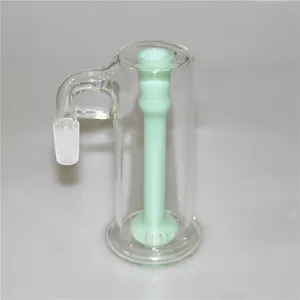 Ash Catcher Diseño moderno Ceniceros de cachimba de panal blanco Tamaño de 14 mm y 18 mm para bongs de plataforma de dab de tubería de agua de vidrio