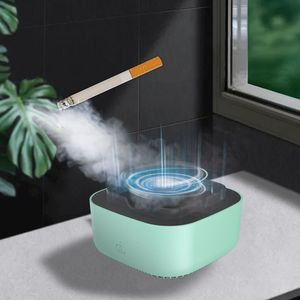 Ashtrays Multipurpose Ashtray with Air Purifier Function for Filtering Second Hand Smoke From Remove Odor Smoking Accessories 230221