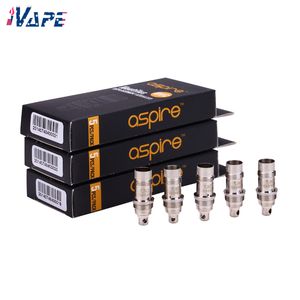 Bobina Aspire Nautilus BVC - Múltiples opciones de resistencia 0.7ohm/1.6ohm/1.8ohm para la serie Nautilus - Paquete de 5 piezas