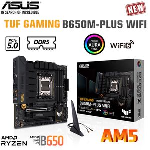 ASUS Socket AM5 TUF GAMING B650M-PLUS WIFI carte mère prise en charge AMD Ryzen 7000 série DDR5 128 go PCIe 4.0 M.2 SSD Places-Me nouveau