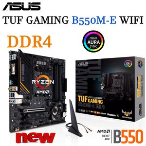 ASUS TUF GAMING B550M-E WIFI Ryzen AMD B550 Socket AM4 carte mère DDR4 M.2 128GB Support de bureau R5 R7 R9 CPU carte mère nouveau