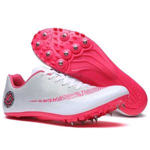 Athletic Outdoor Men Mujeres Spikes Spikes Shops Professional Estudiantes Atletas Atleta Tracking Shoes de entrenamiento de uñas zapatillas de largo salto 240407