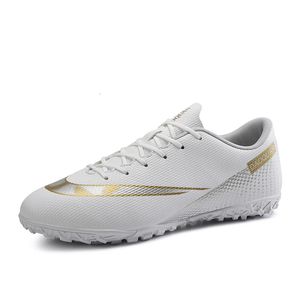 Zapatos atléticos de fútbol al aire libre para hombres, zapatos ligeros de fútbol para niños, tacos TF/AG, entrenamiento deportivo para interiores, zapatillas bajas, botas de fútbol 231023