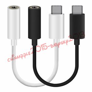 Cables tipo C a estándar de 3,5 mm chaqueta de audio hembra tipo C USB para Nexus 5X 6P para samsung galaxy s8 htc lg g5, etc., teléfono móvil