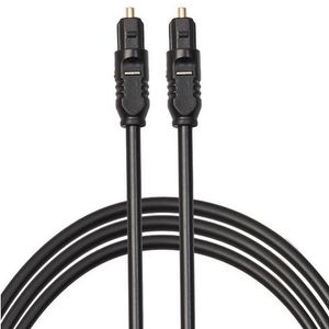 Cables de audio Cable de fibra óptica de Audio Digital chapado OD2.2 duradero, cables Toslink SPDIF para DVD, VCR, reproductor de CD, altavoz HI-FI