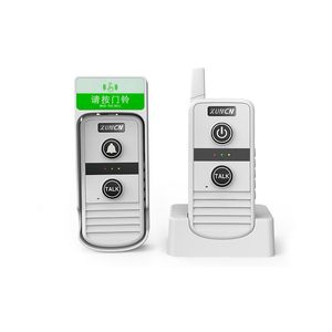 Sistemas de intercomunicação de áudio para home office walkie-talkie bidirecional de longa distância para idosos pager móvel sem fio campainhas campainhas