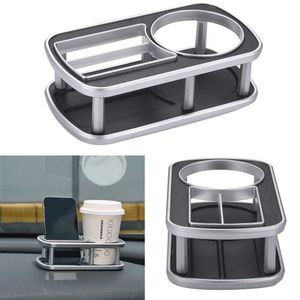 AuMoHall – support de tasse pour tableau de bord de voiture, porte-boissons, pince à café, porte-boissons, support en Grain de bois ABS