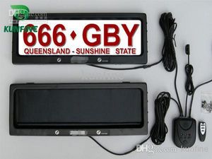 Australia Car License Plate Frame with remote control car licence cover plate