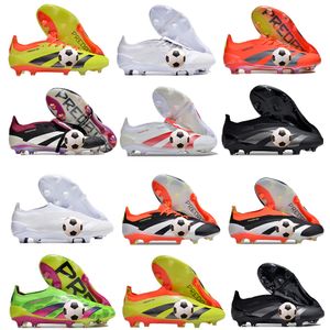 2024 Nuevos zapatos de fútbol X Predator Elite FG Leyenda Tacos de copa mundial Balon Te Adoro Mi Histori l Rihla Zapatos de fútbol