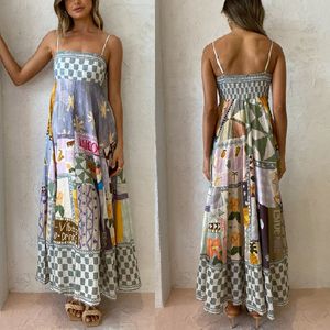 Australian Designer Fancy Womens Long Robe Résumé Patché