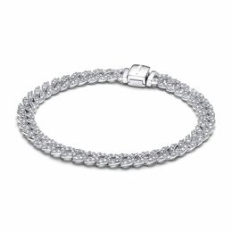 Authentique bracelet pandora breloques original noeud infini femmes femme Bracelets femmes bijoux nouveau