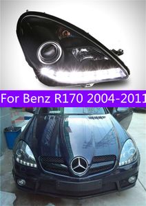 Lampe avant automatique pour Benz R170 SLK200 SLK320, ensemble de phares 2004 – 2011, feux de course DRL, feux de route de remplacement