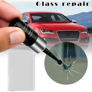 Auto Glass Scratch Crack Restore Tool Kit de résine de réparation de pare-brise de voiture DIY Outils de réparation de fenêtre de voiture Fenêtre de verre Durcissement Glue204h