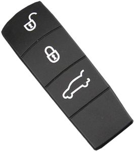 Boutons de clé à distance automatiques Clés de couverture Fob Center Protecteurs en caoutchouc Bouton d'entrée sans clé Veste de peau pour Cayenne Manca Accessoires de contrôle de voiture