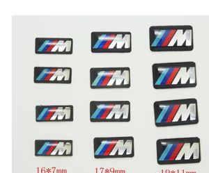 Auto autocollant Sport Roue Badge 3D Emblème Autocollant Stickers Logo Pour bmw M Série M1 M3 M5 M6 X1 X3 X5 X6 E34 E36 E6 voiture style autocollants