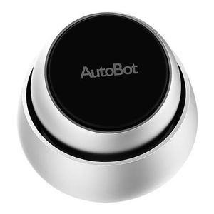 AutoBot Q ABM0007 Support De Téléphone De Voiture Magnétique À Rotation De 360 Degrés Support De Sortie D'air Réglable - Argent