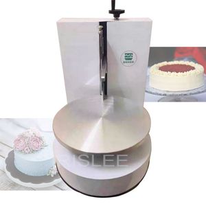 Máquina automática de glaseado para decoración de pasteles de cumpleaños para uso en tiendas, máquinas comerciales para esparcir crema para pasteles redondos