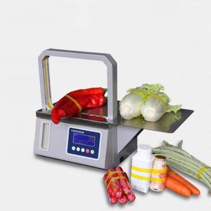 Machine de cerclage automatique OPP, reliure de légumes de supermarché thermofusible, paquet de billets de banque intelligents de 22x17CM