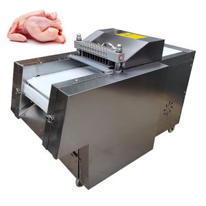 Máquina cortadora automática de carne de vacuno congelada, máquina cortadora de cubos de carne de cordero, pechuga de pollo congelada