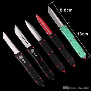 Couteau otf automatique micro MT couteaux tactiques pince multi-outils plongée haute qualité cadeau de noël poignée noire