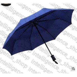 Parapluie automatique Rain Femmes hommes Business Classic Business Trois parasols pliants marque 8 côtes nues à vent noir de haute qualité Man Outdoor Golf Umbrella Paraso 571