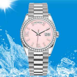 Femmes automatiques Pink Vace en ligne Hands Hand Watch Mens Brand Business Business Fashion Men de bracelet Popular étanche-bracelet lumineux Dhgate