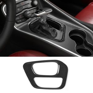 Cubierta embellecedora de Panel de caja de cambios de automóvil para Dodge Challenger, accesorios de Interior de coche