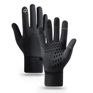 Gants d'hiver pour hommes, imperméables, coupe-vent, pour écran tactile, haute qualité, pour Sports de plein air, polaire thermique chaude, pour course à pied, Ski