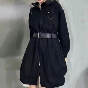 Automne femmes Trench manteaux concepteur femmes coupe-vent corps lettre imprimer veste ceinture ample femme décontracté longue tranchées manteau E85