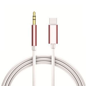 Car Cables adaptateurs audio AUX Type C à 3,5 mm USB C pour Samsung Huawei Xiaomi avec forfait de vente au détail