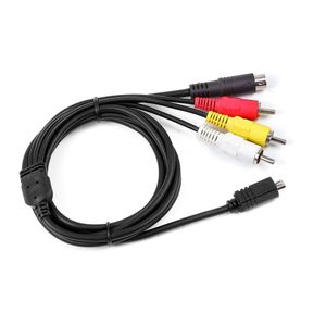 Cable de Audio y vídeo AV A/V para Sony Handycam DCR-SX40/v/e/l SX40/e/r