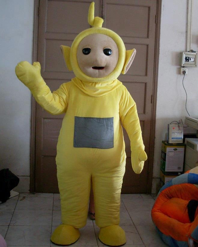 Sx0801 A Red/Yellow/Green/Purple Teletubby Mascot Costumes Teletubbies