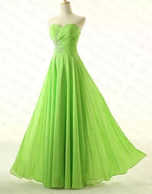 Cheap Lime Green Prom Dress Sweetheart A Line Long Chiffon #0: avim 00 Cheap Lime Green Prom Dress Sweetheart A Line Long Chiffon #0: avim 00